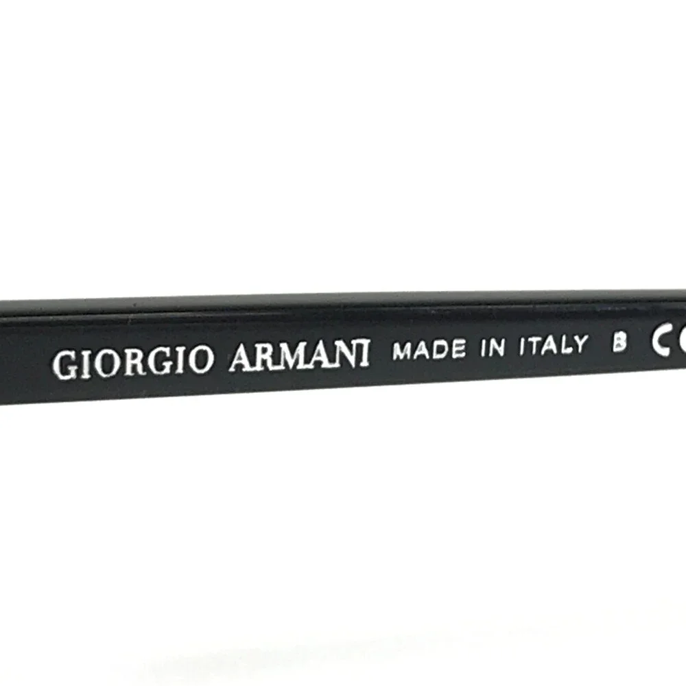Giorgio Armani Eyeglasses Frames AR7096 5017 Black Round Full Rim 50-19-140